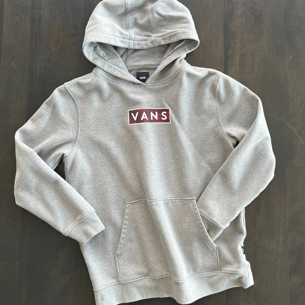 Vans hoodie youth size large NWOT
